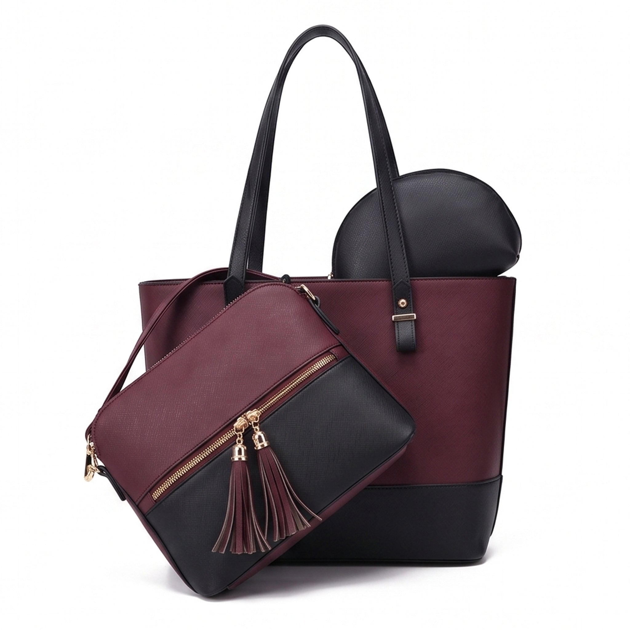 Grace Maroon / Black