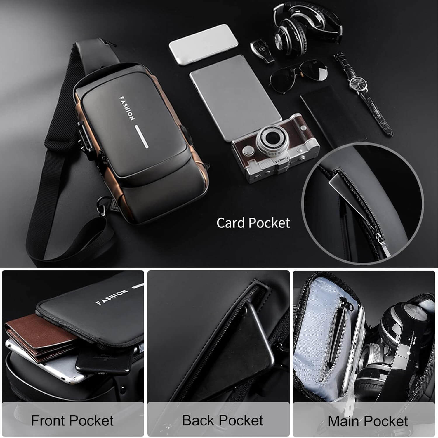 FANDARE Anti-theft Crossbody Bag