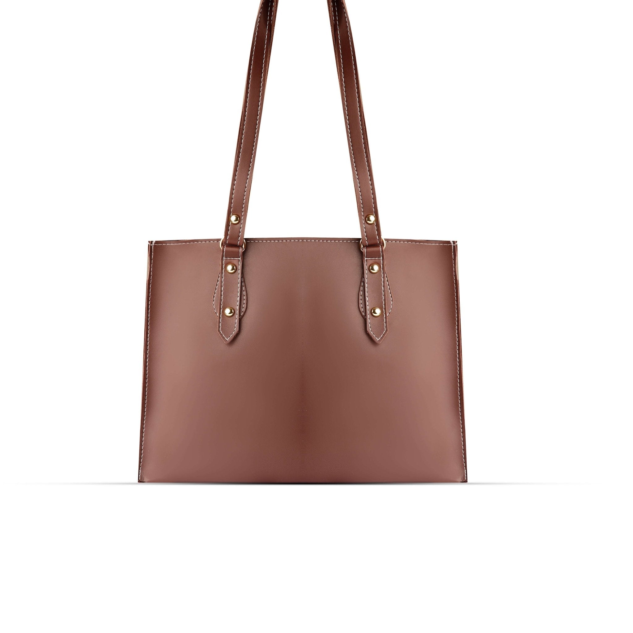 Arya Choco - Leftover women's shoulder bag in choco by Bag X