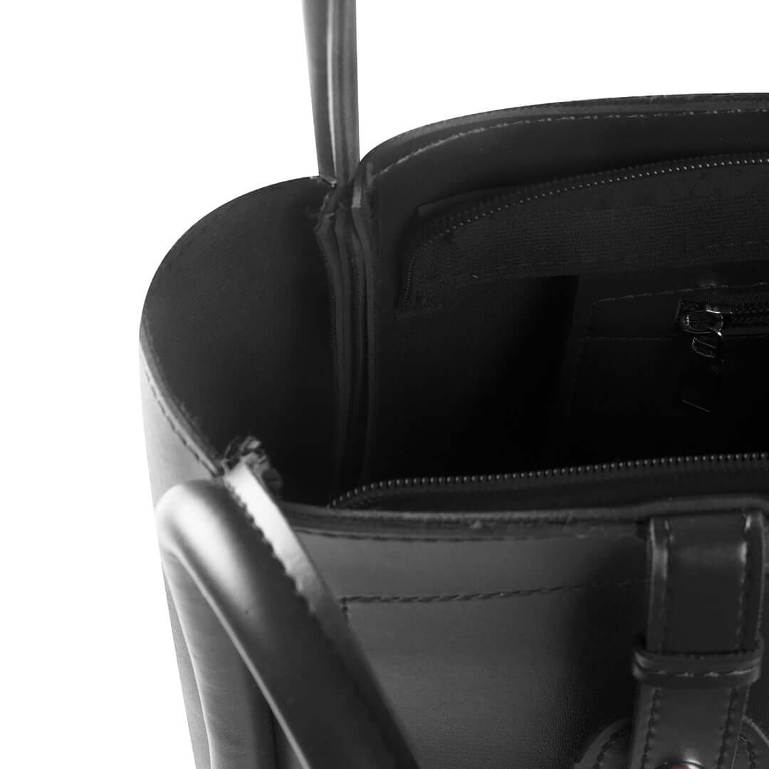 Ginger Black - Leftover women's shoulder bag in black by Bag X
