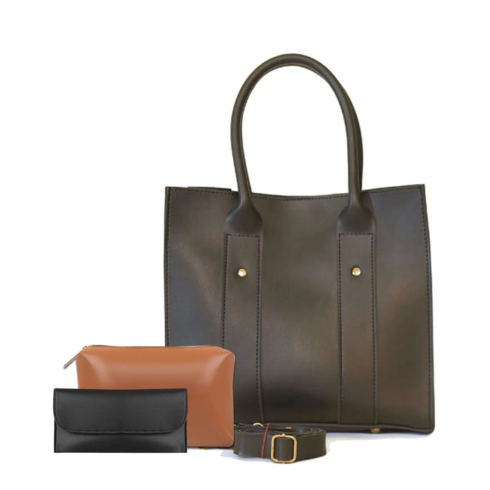 Alberta 3 Pcs Black