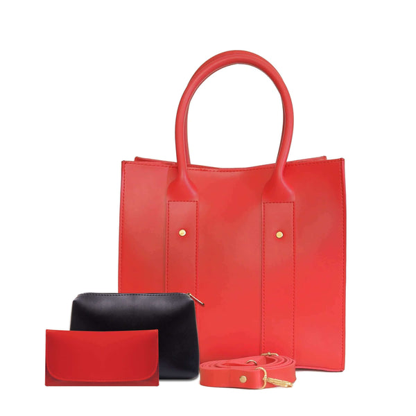 ALBERTA 3 PCS RED - LEFTOVER