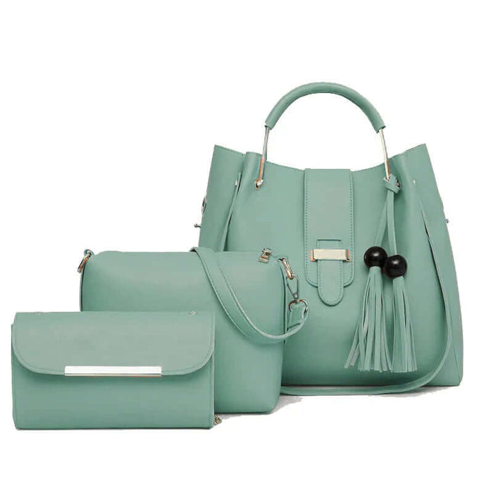 Alexa 3 Pcs Aqua Green