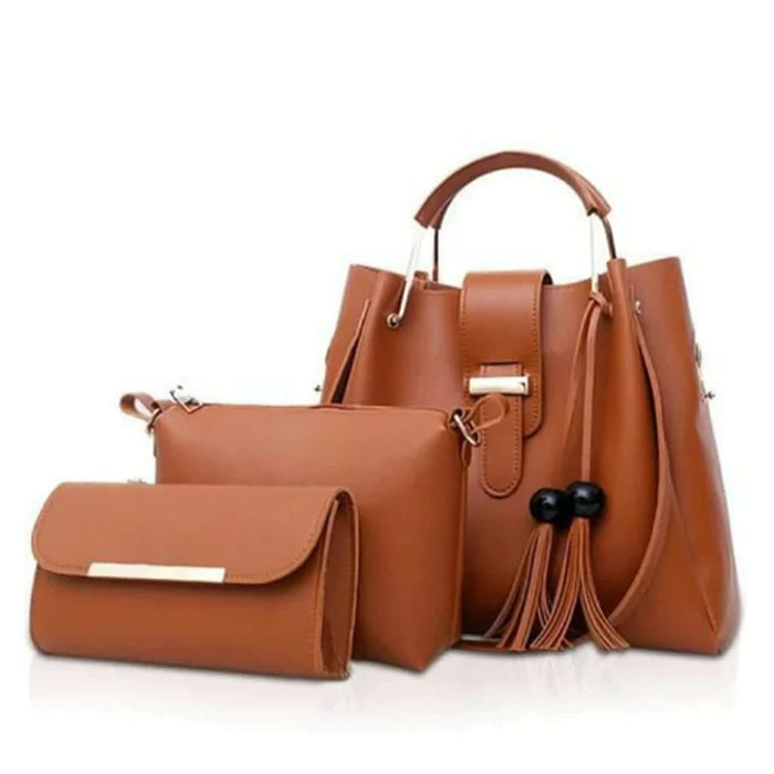 Alexa 3 Pcs Brown