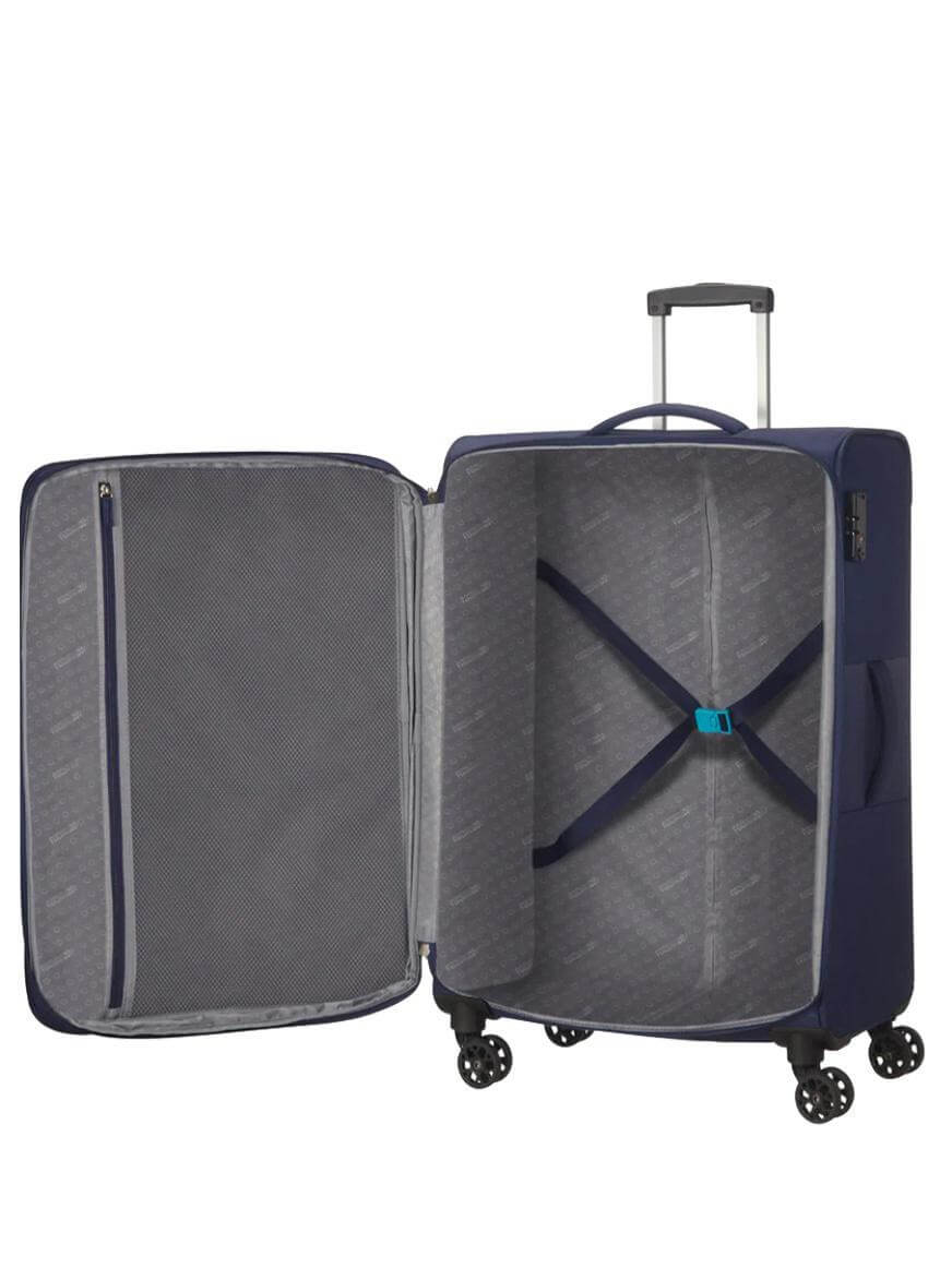 American Tourister - Set of 3 Expandable Blue - Deep Dive