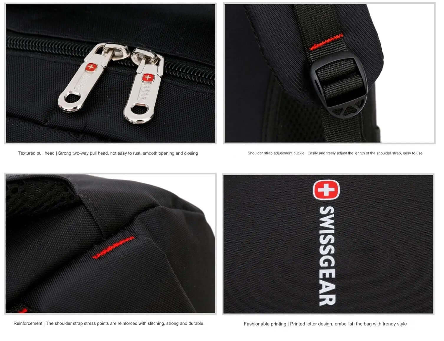 Men Laptop Backpack Black SG