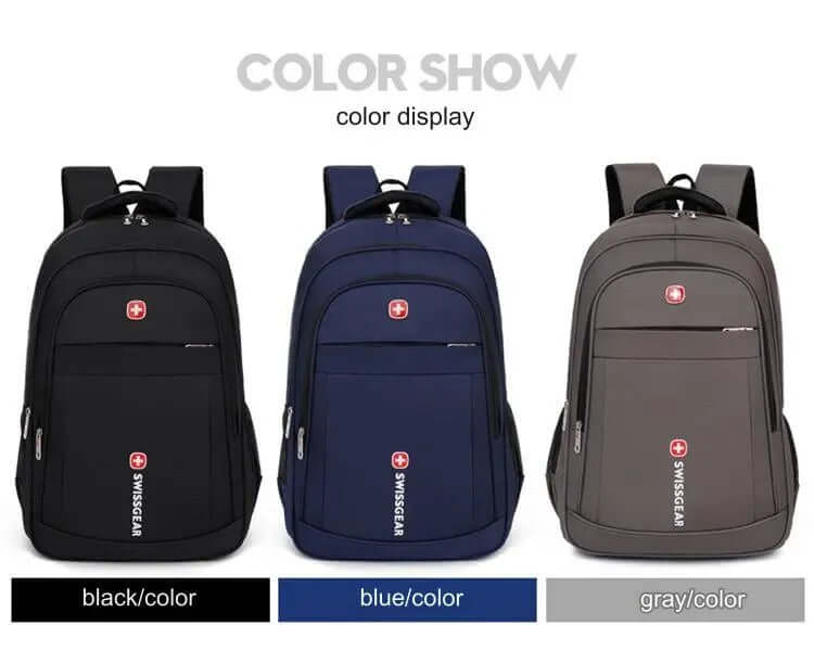 Men Laptop Backpack Black SG