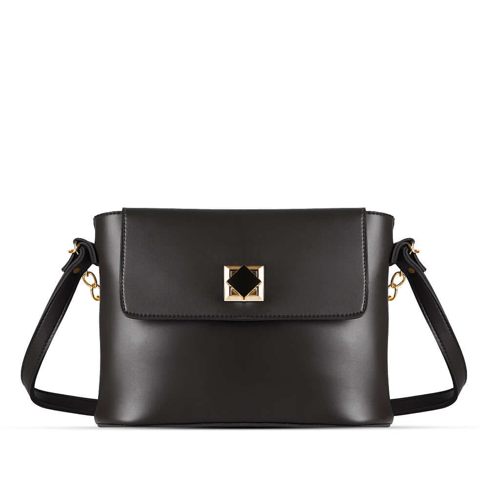 AUGUST BLACK HANDBAG AND SHOULDER BAG