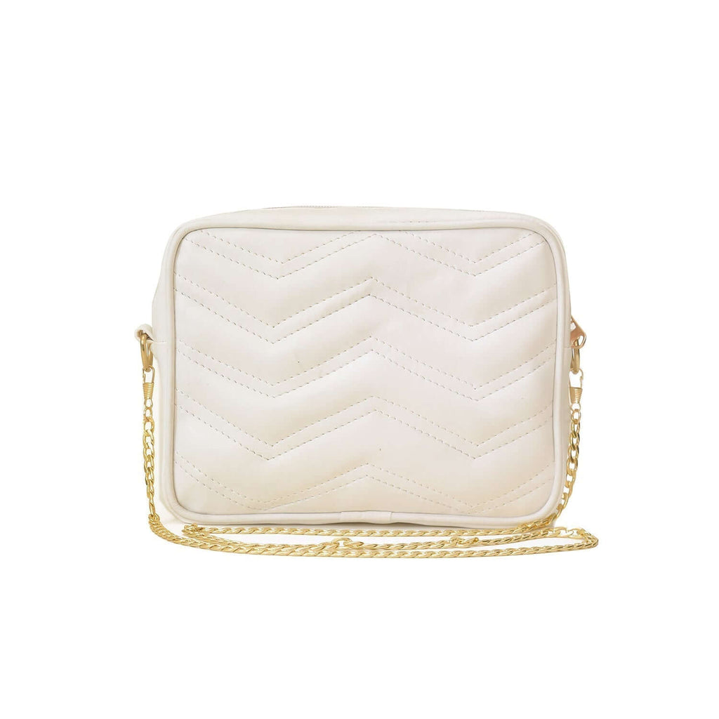 Aura White Crossbody Bag – Perfect Cross Body Bags Online in Pakistan