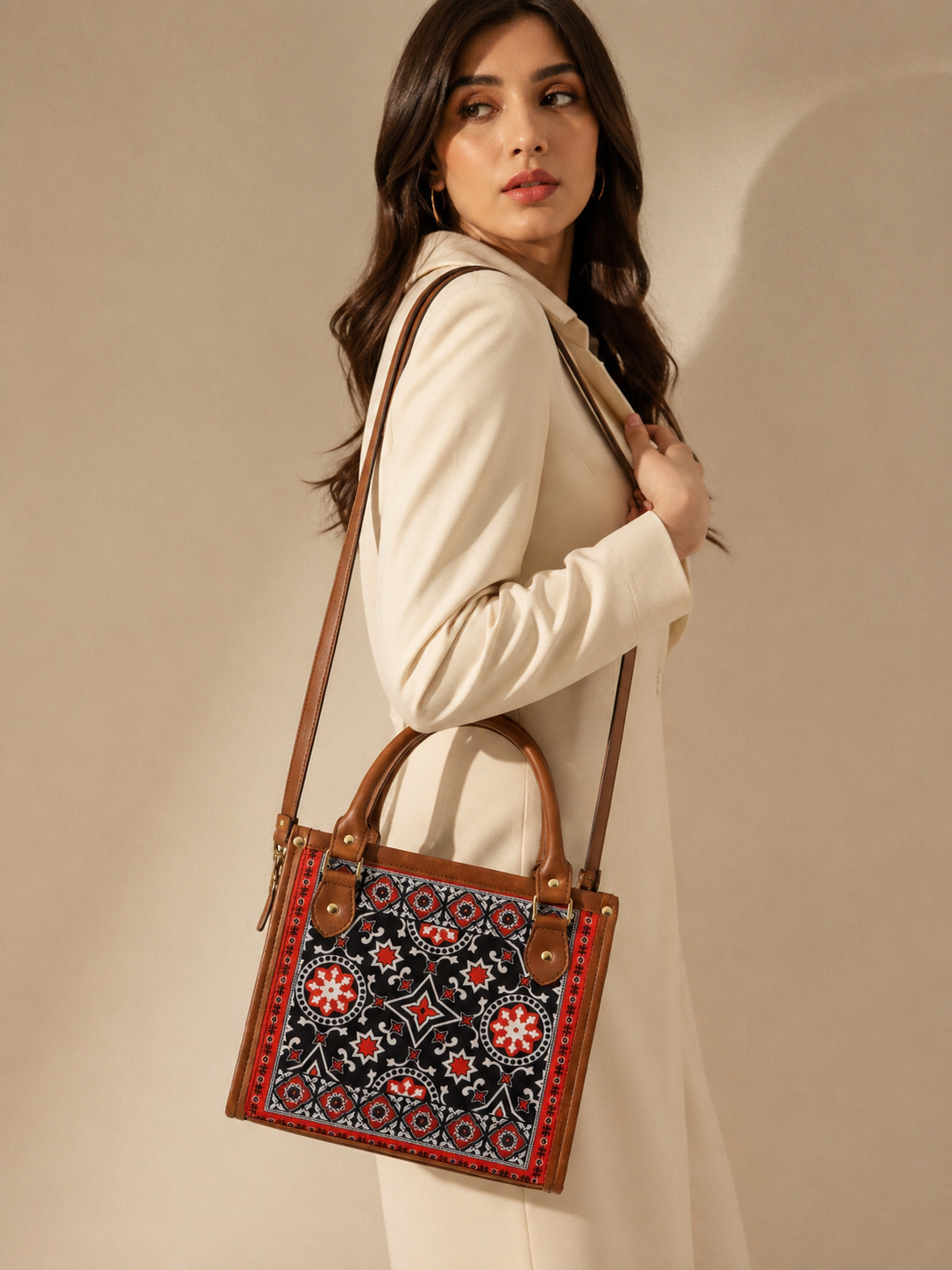 Ajrak Scarlet