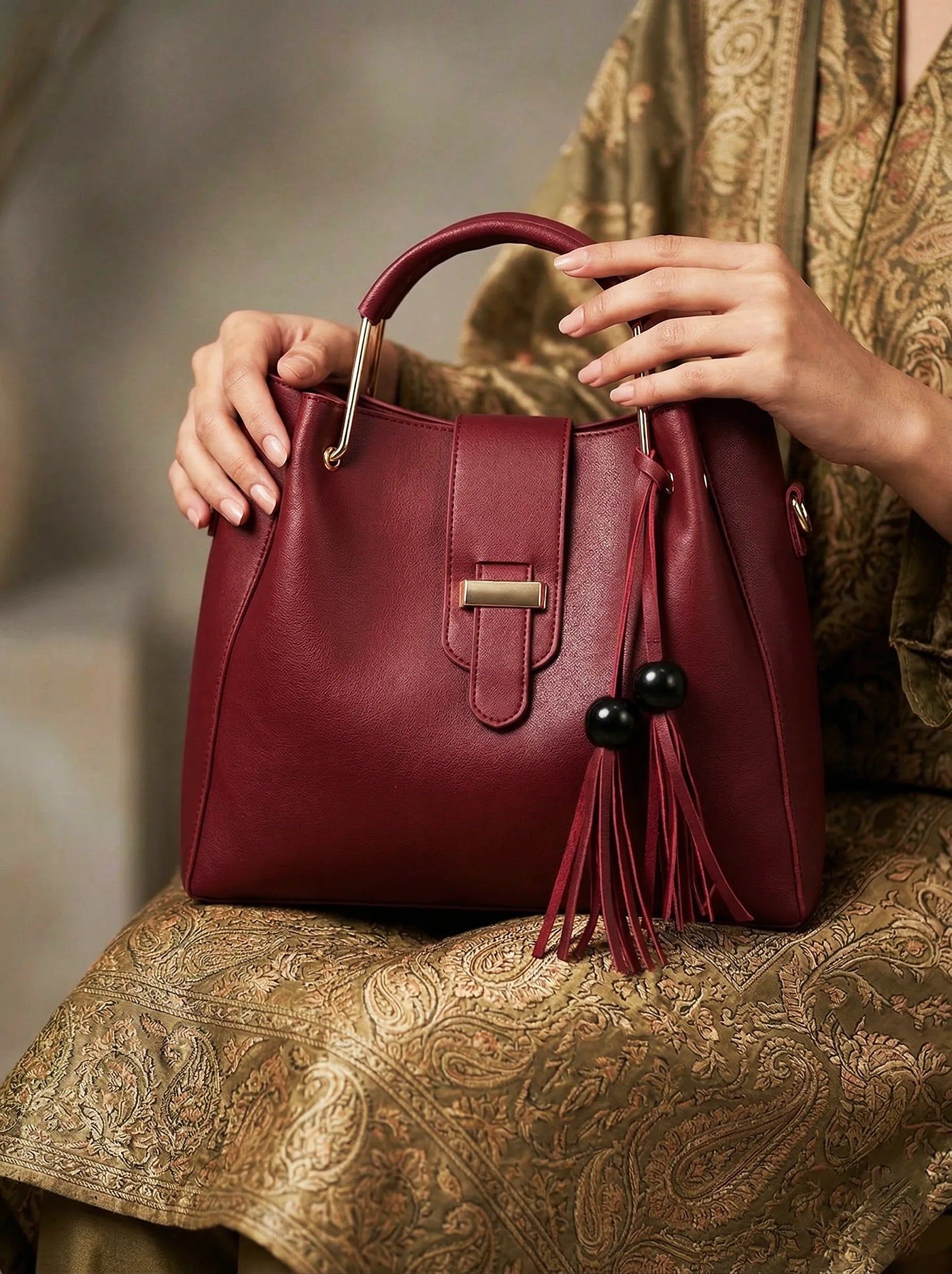 ALEXA 3 PCS MAROON