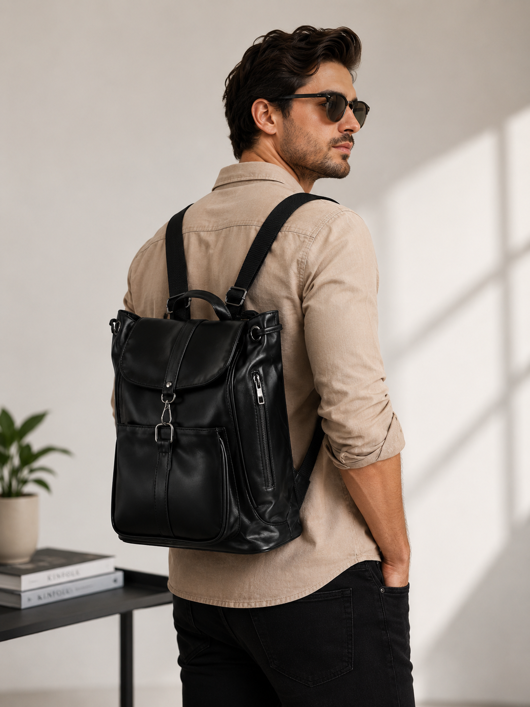 Anna Backpack Black