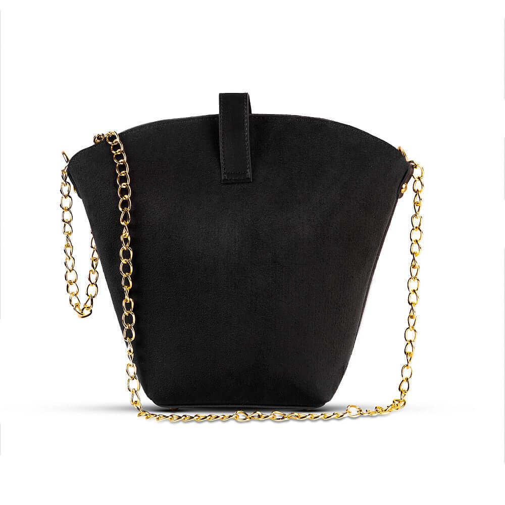 BUCKET SUEDE BLACK - Leftover