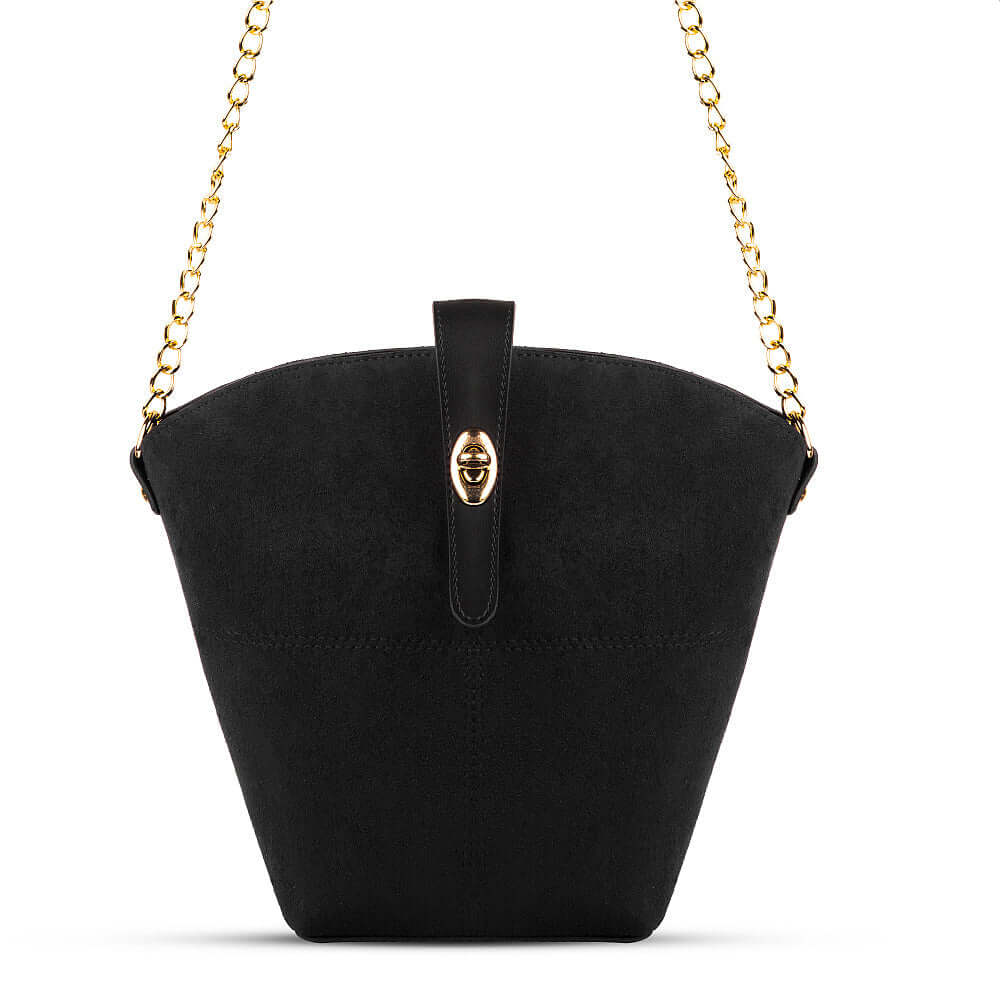 BUCKET SUEDE BLACK - Leftover