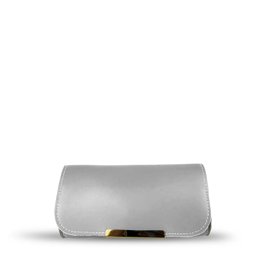 Crimson Wallet Grey women's wallet & clutch in grey by Bag X