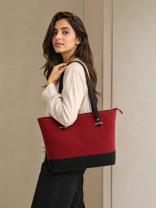 Evline Maroon/Black