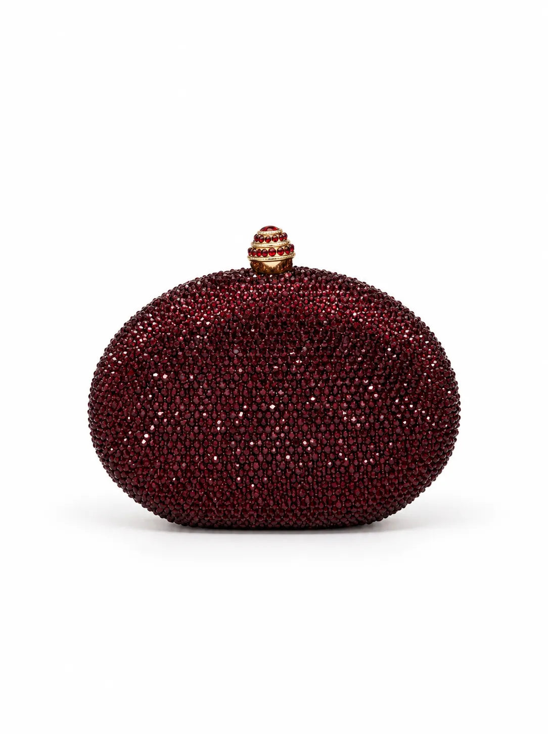 Oval Burgundy