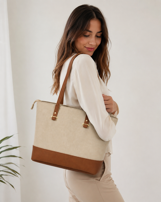 Evline Beige/Brown