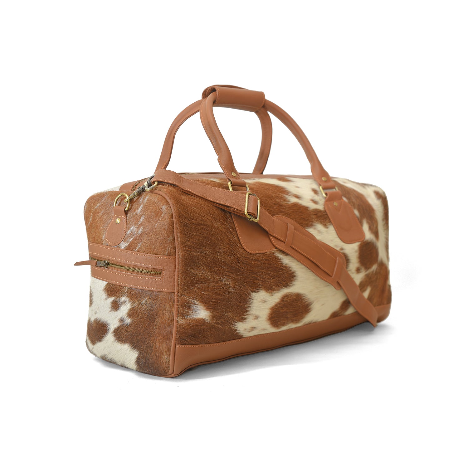 moxi leather duffel bag