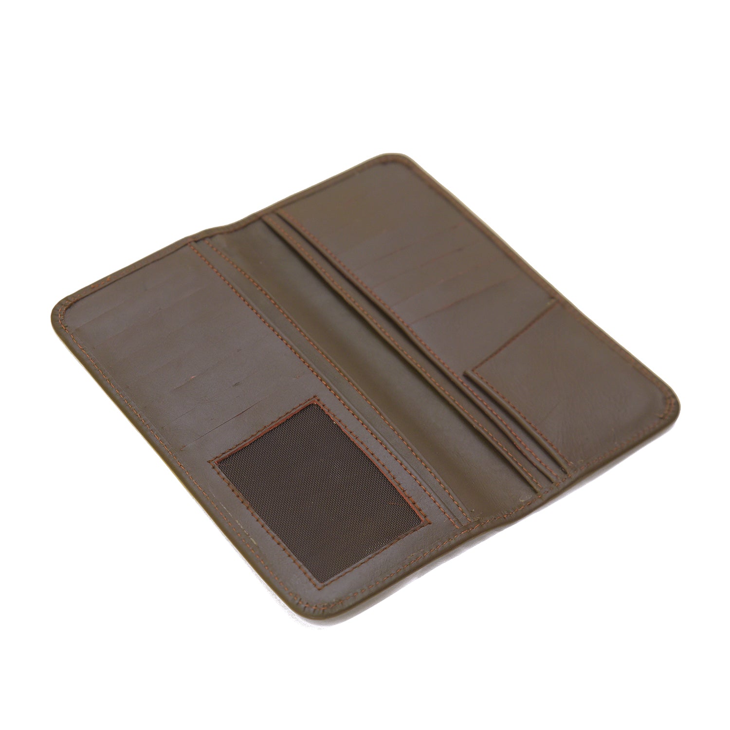 smart leather wallet Chocolate brown