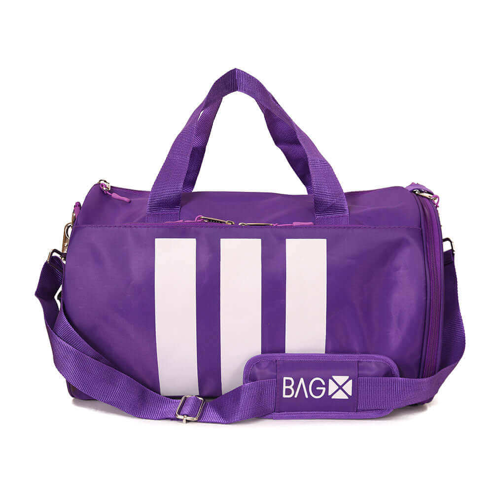 DUFFEL BAG PURPLE - LEFTOVER - Bag X