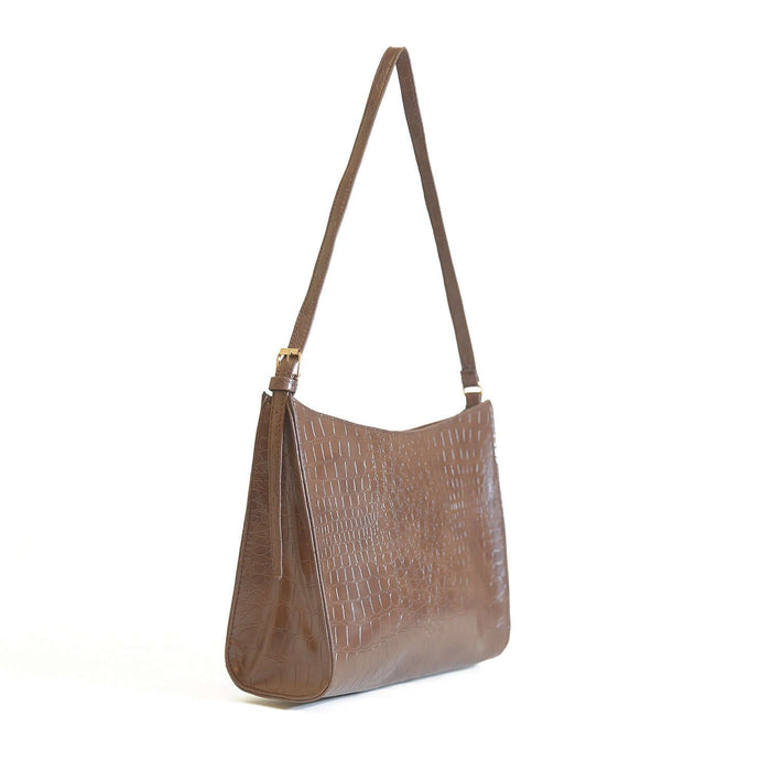 Half Moon Crocodile Brown - Leftover