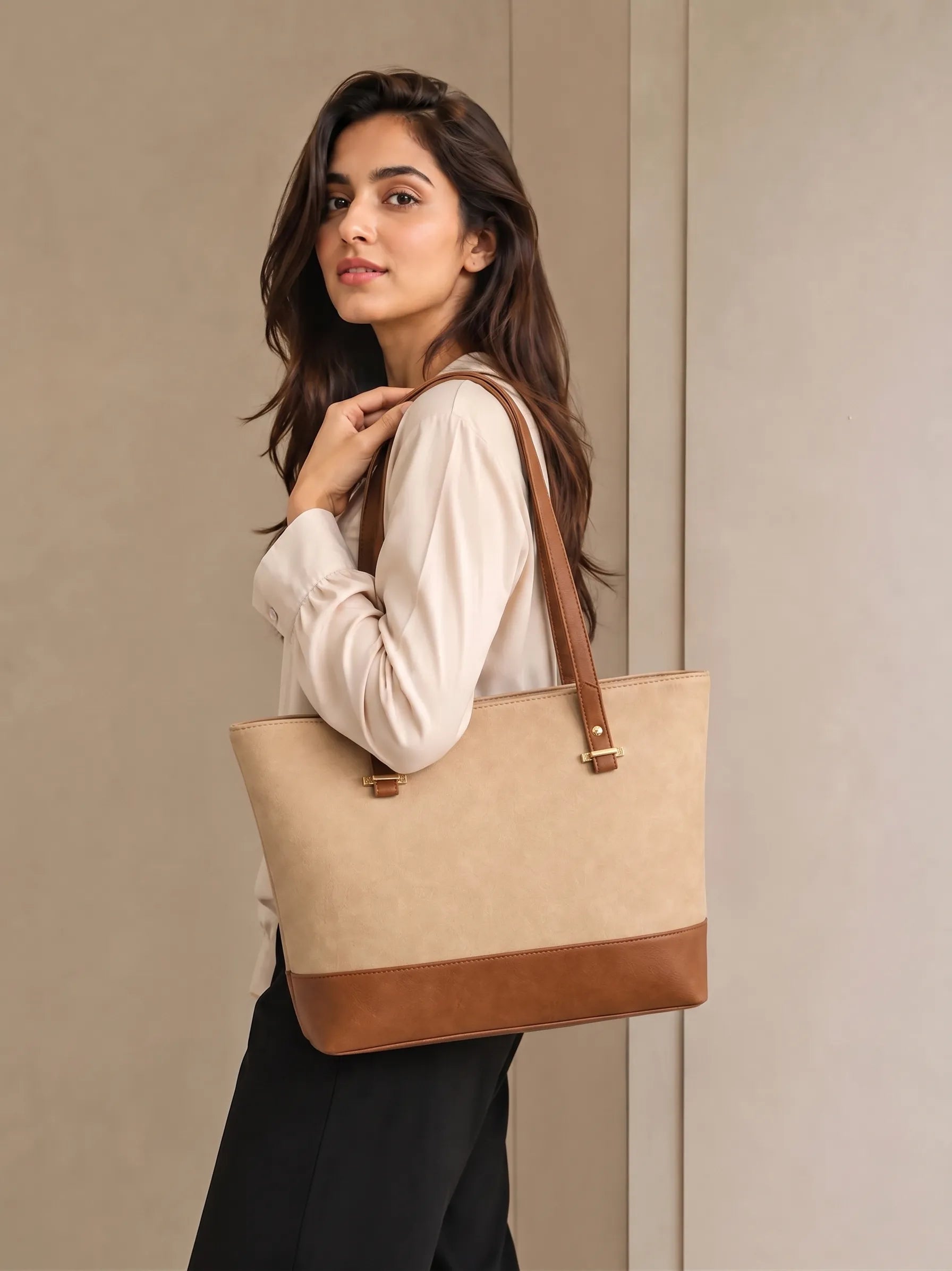 Evline Beige/Brown