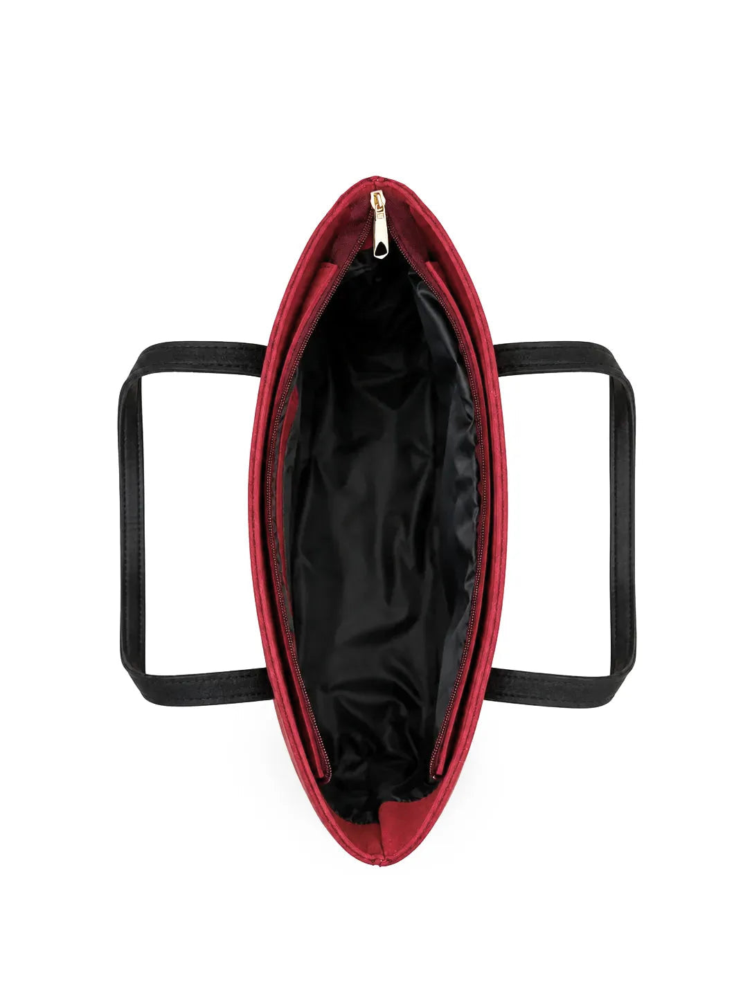 Evline Maroon/Black Suede