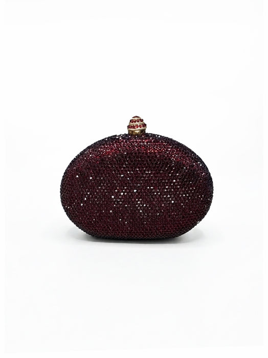 Oval Burgundy