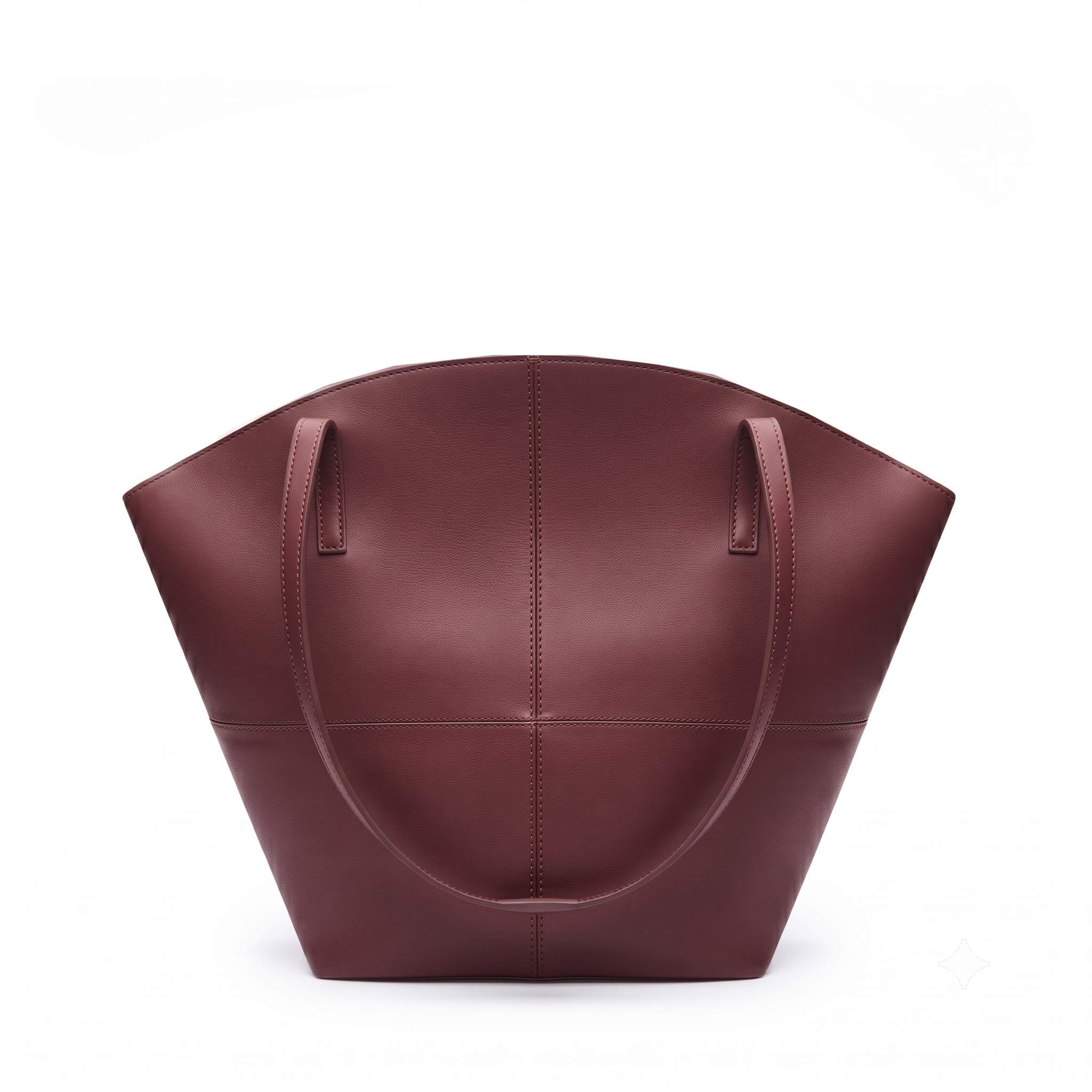 Tote Shoulder Maroon