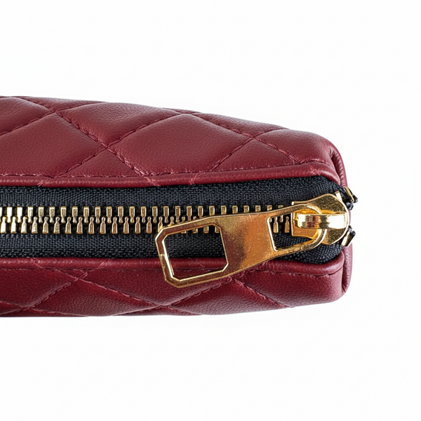 FIZZ MAKEUP POUCH MAROON