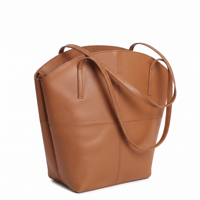 Tote Shoulder Brown