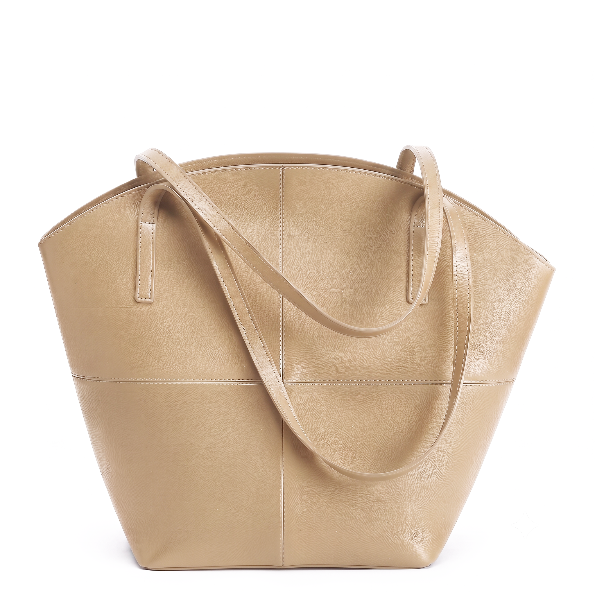 Tote Shoulder Beige