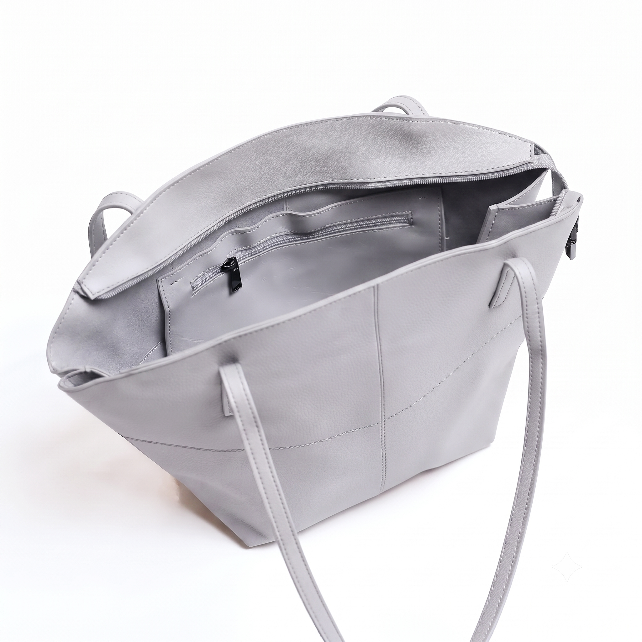 Tote Shoulder Grey