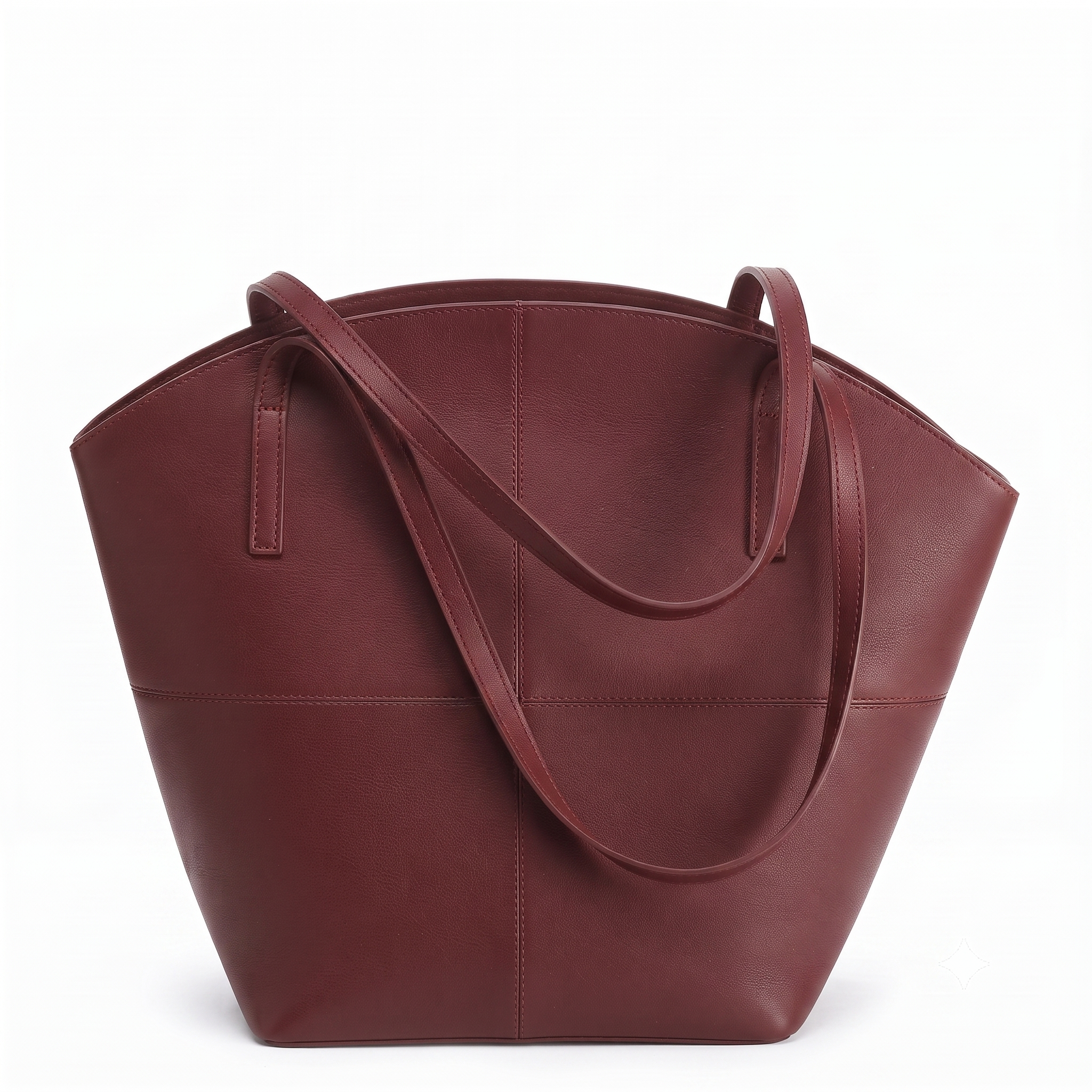 Tote Shoulder Maroon