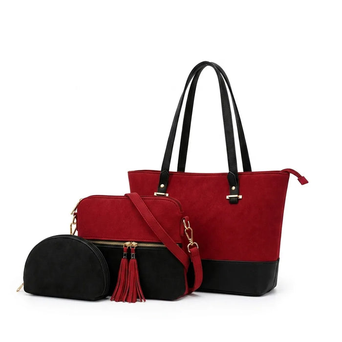 Evline Maroon/Black