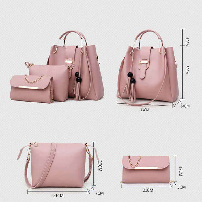 Alexa 3 Pcs Pink - Leftover