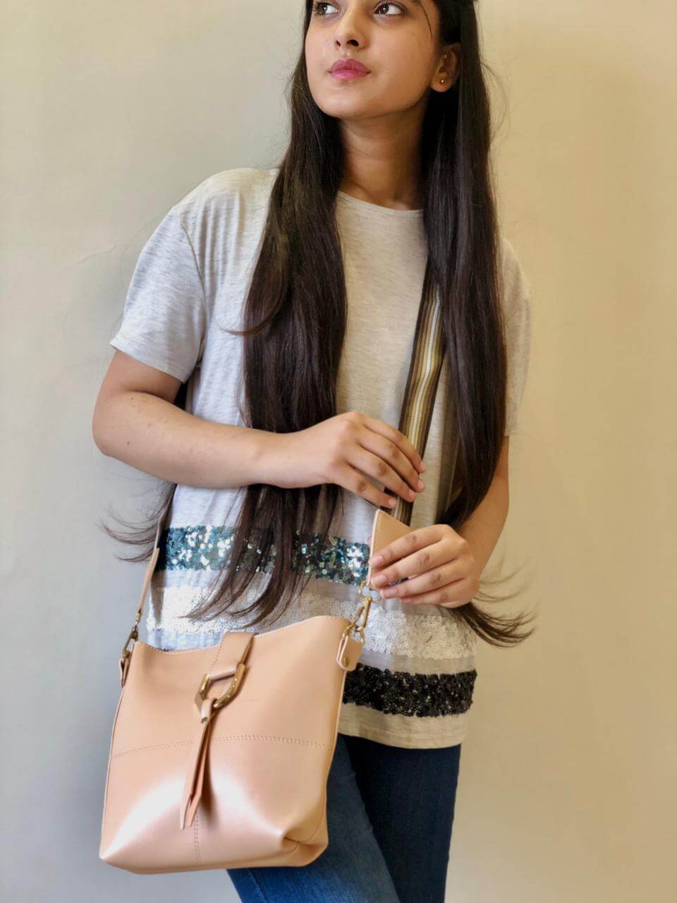 BOB PINK CROSS BODY BAG