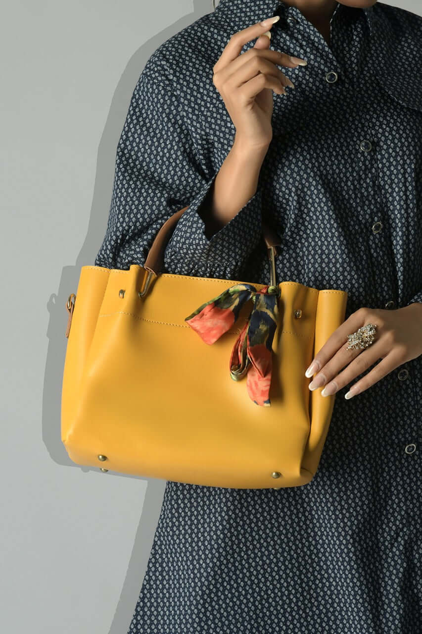 MOSCOW MEDIUM YELLOW BAG