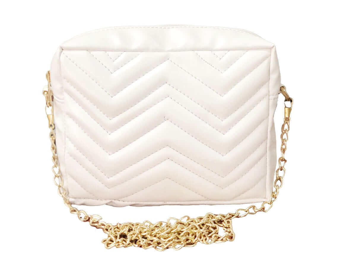Aura White - Leftover women's crossbody bag in white by Bag X