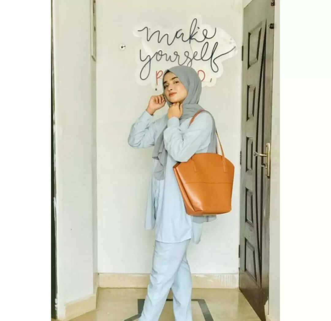TOTE SHOULDER BROWN - LEFTOVER