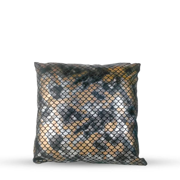 Iridescent Mermaid Scale Decorative Cushion