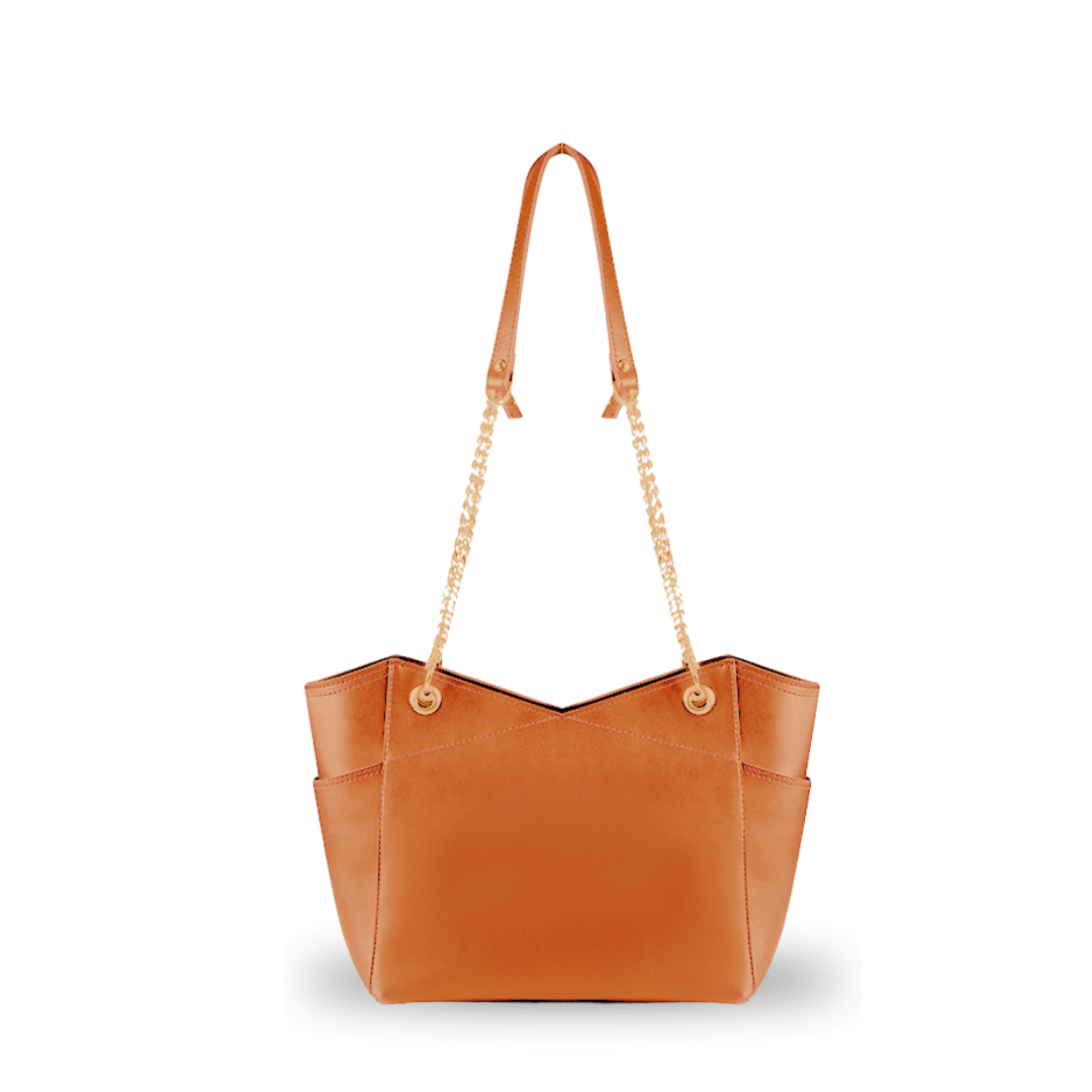Reena Brown women's tote bag in brown by Bag X