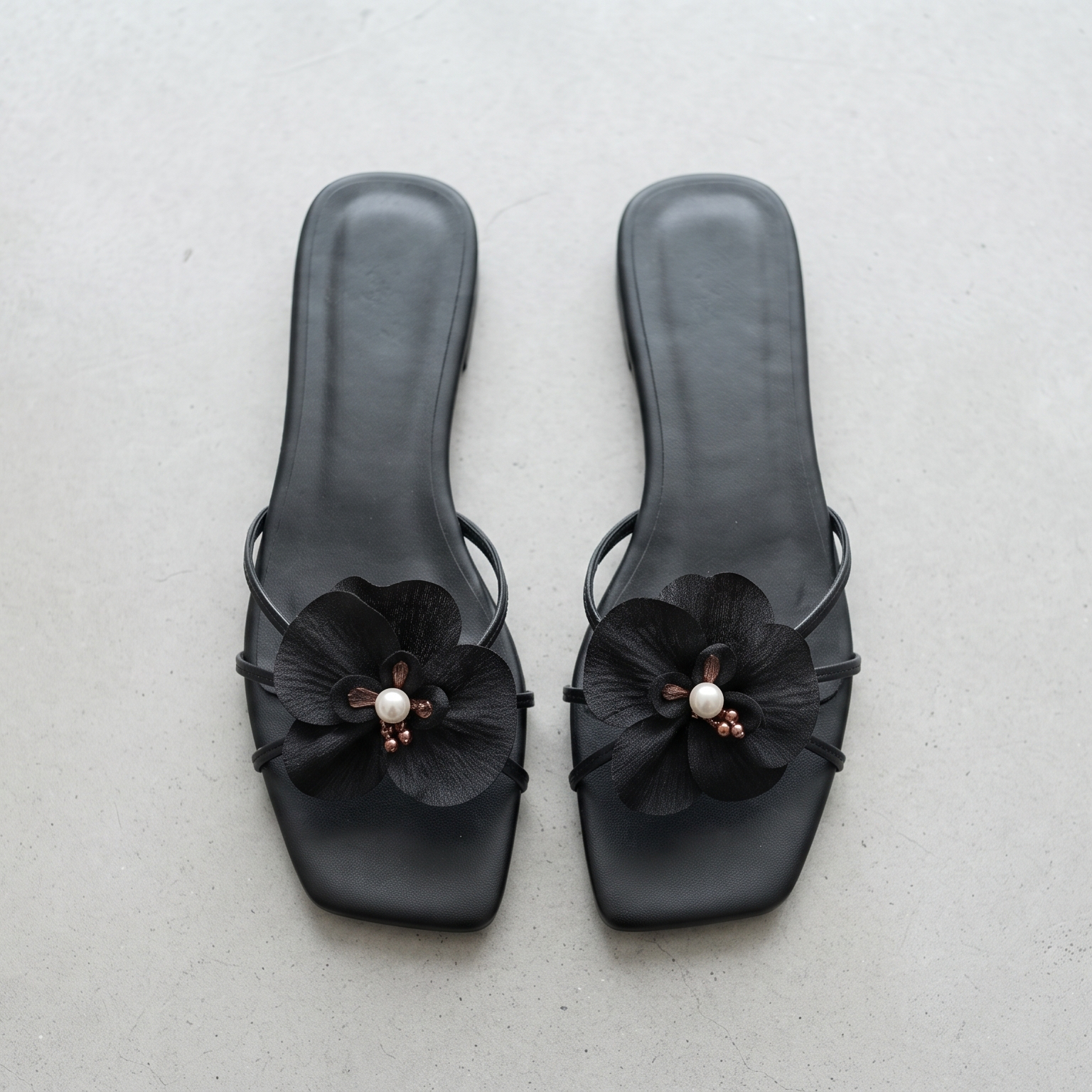 Floral Black