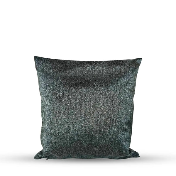 Subtle Shimmer Dark Metallic Cushion