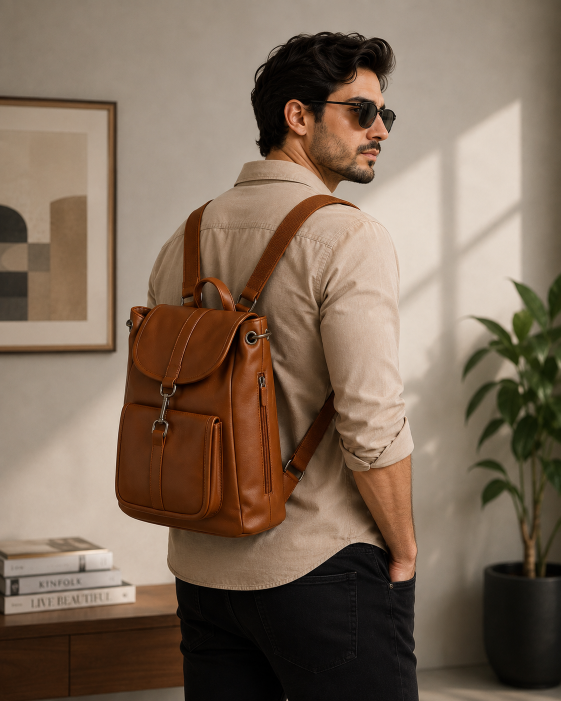 Anna Backpack Brown