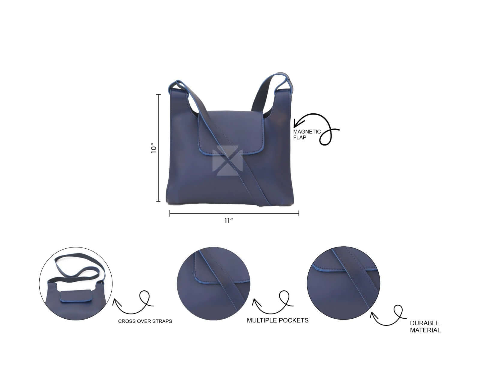JOY BLUE - Bag X