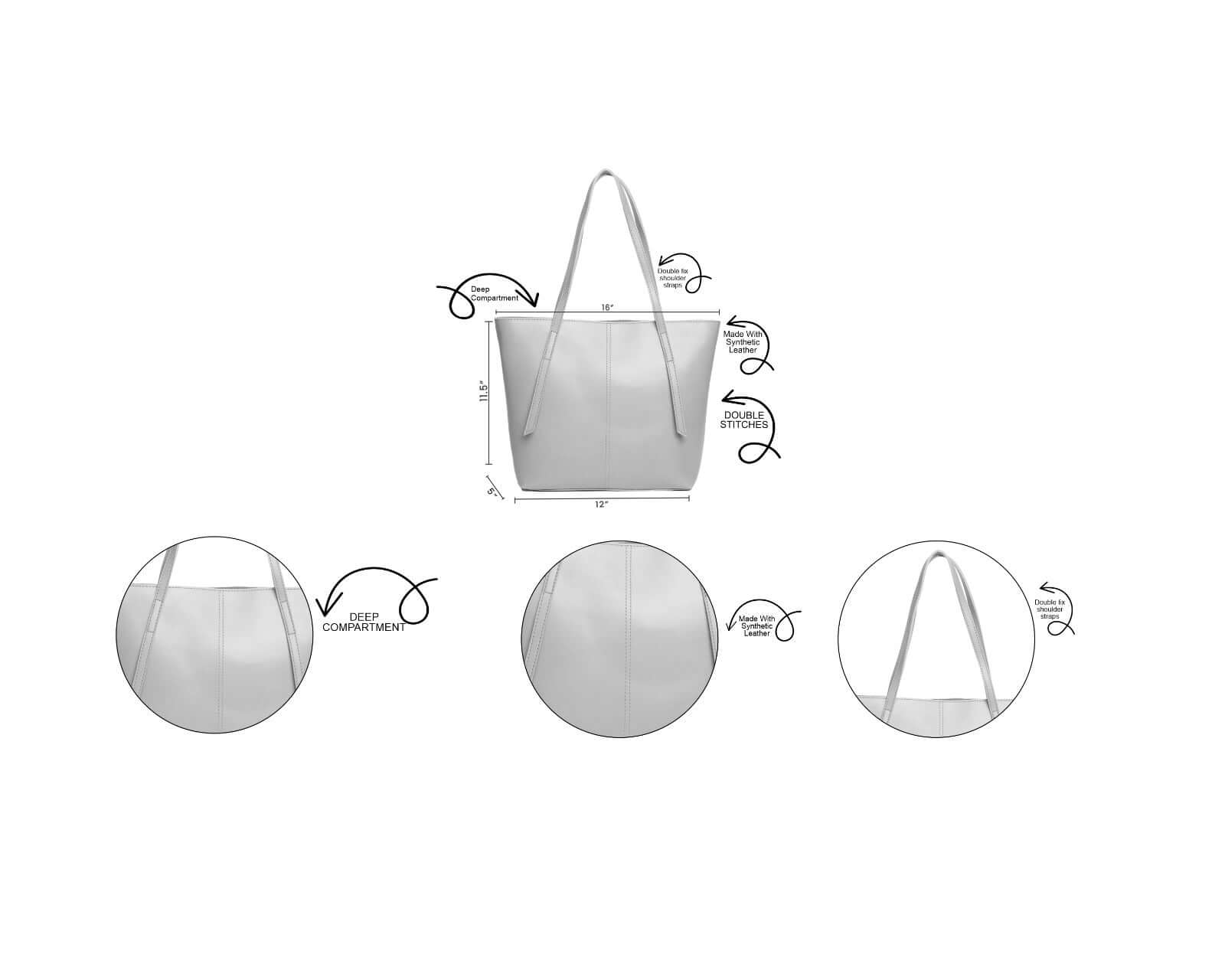 NOVA 3 PCS GREEN - Bag X