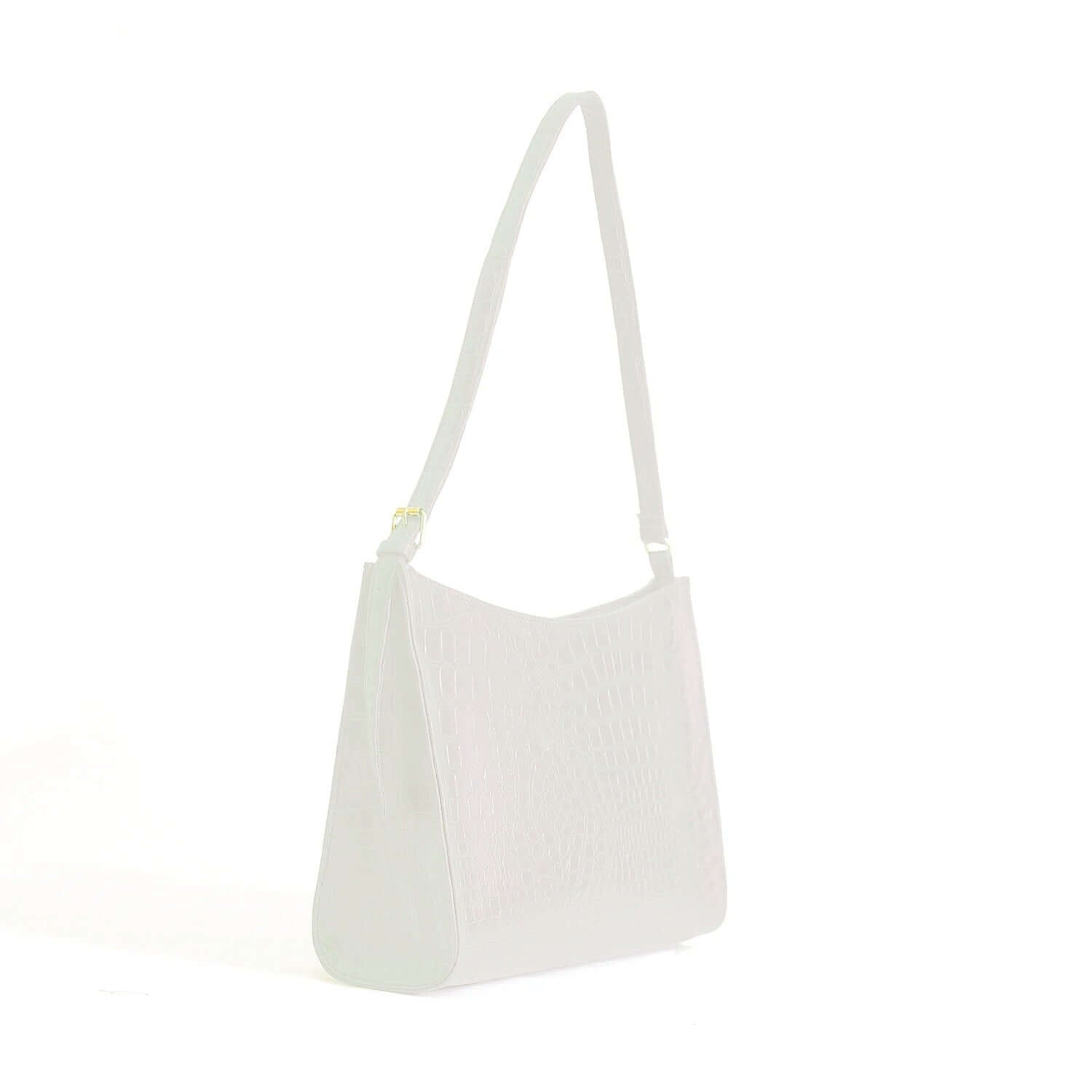 Halfmoon crocodile white - LEFTOVER
