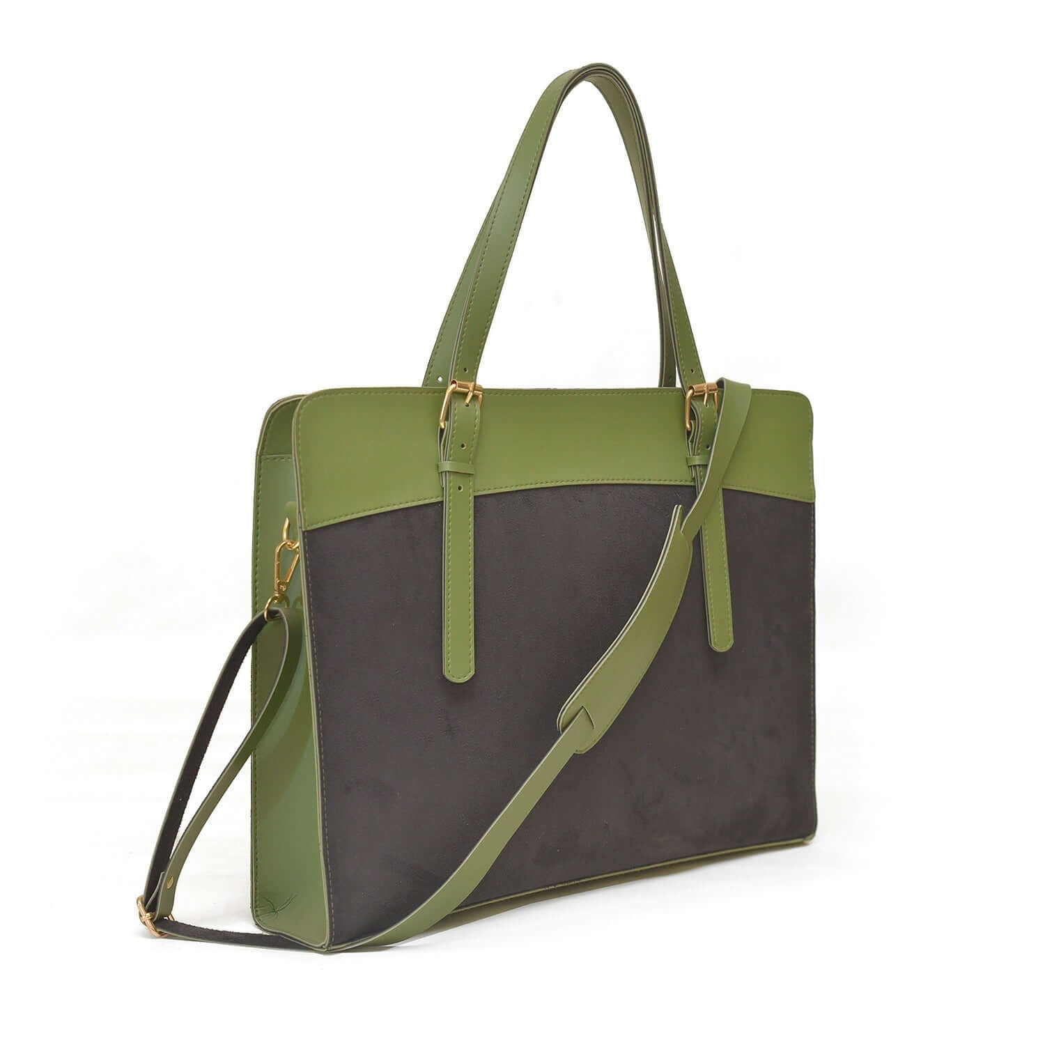 OLIVE LAPTOP BAG - LEFTOVER